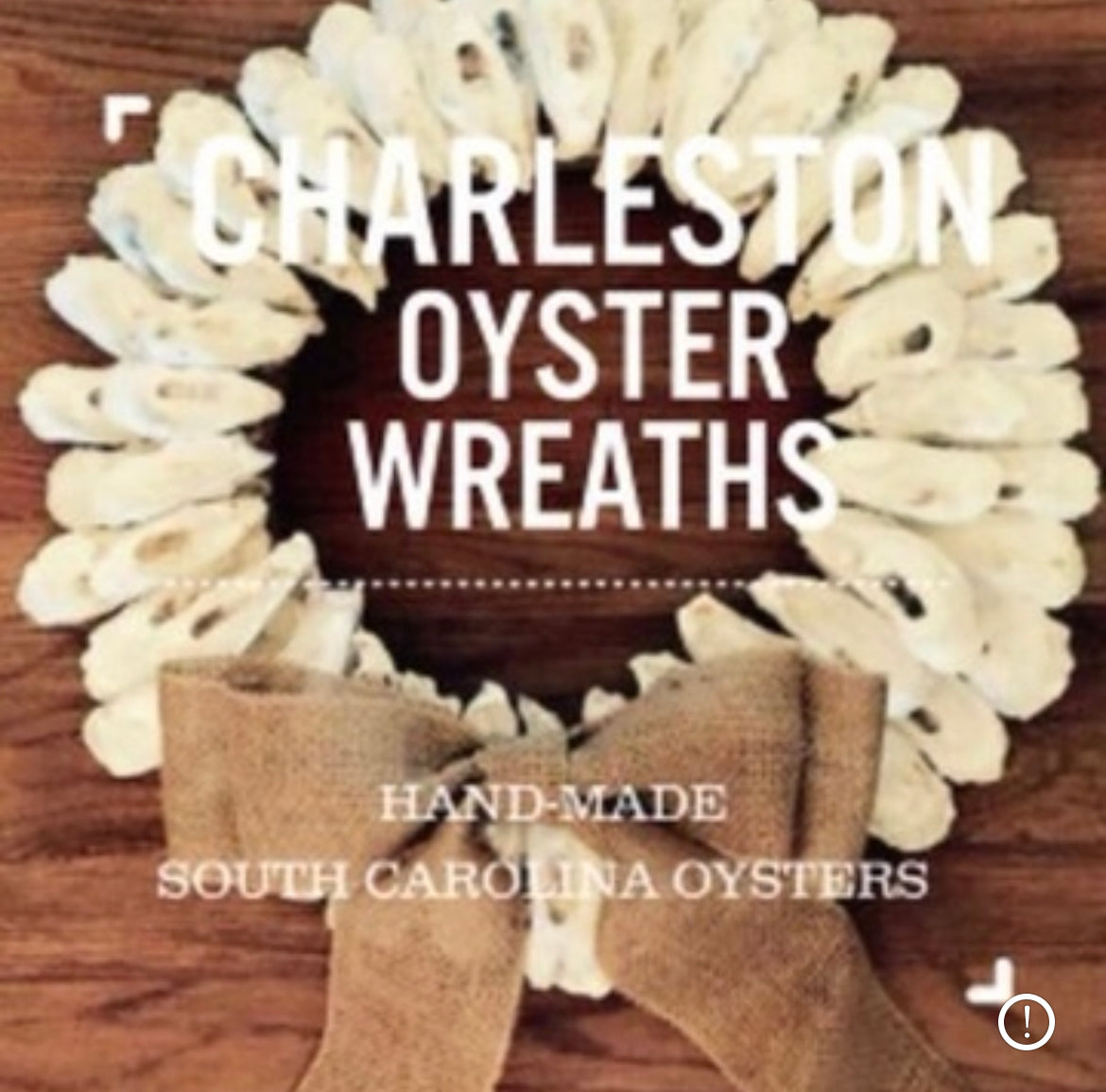 Charleston Oyster Wreath